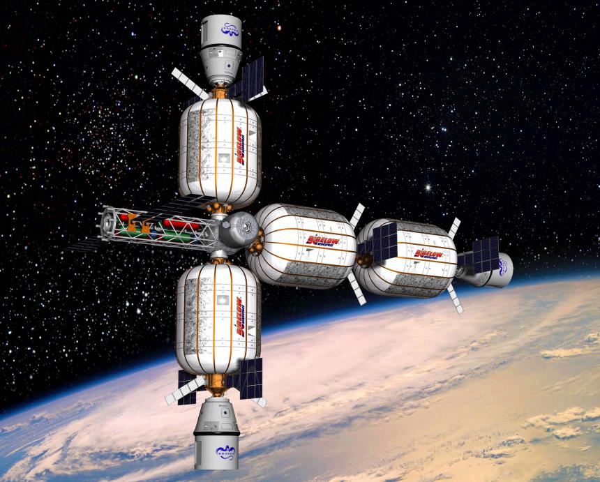 Alpha Space Station concept