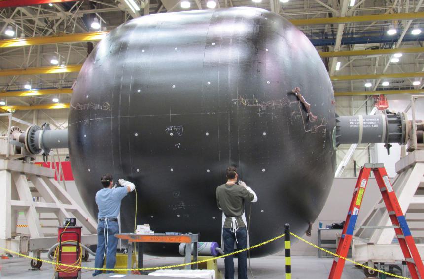 Composite cryotank developed by Boeing and NASA