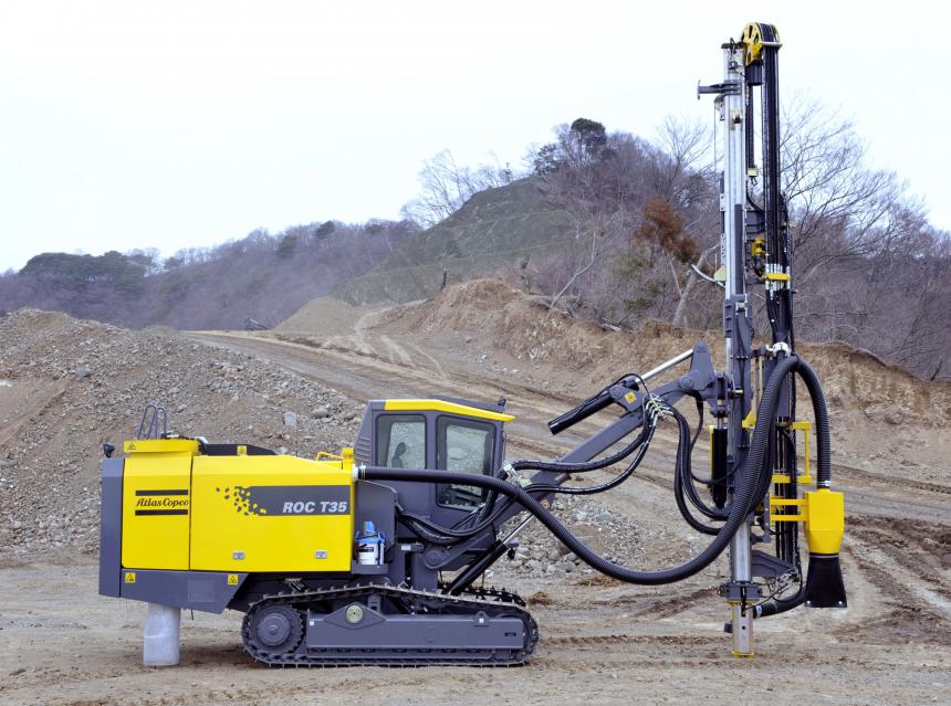 Mobile drill rig